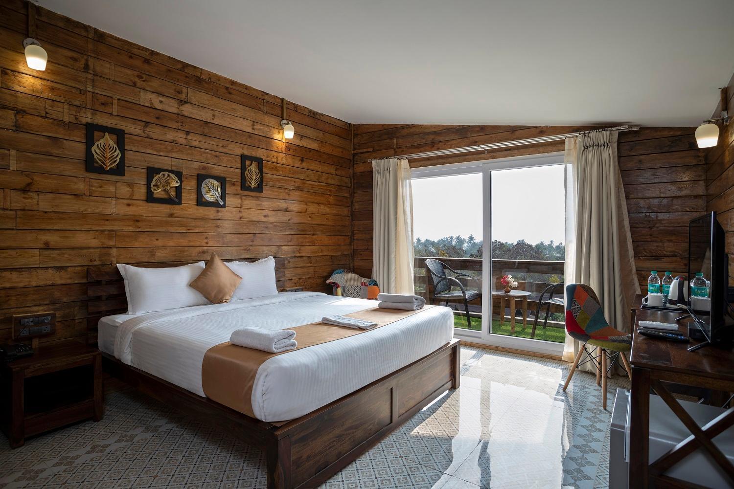 Stone Wood Resort, Mandrem Bagian luar foto