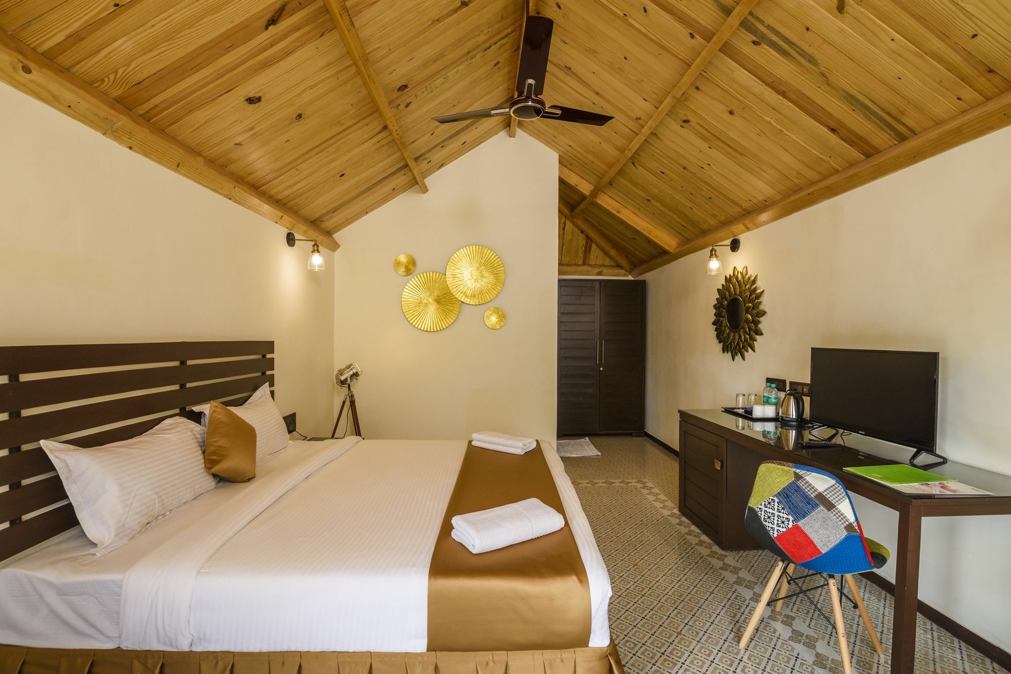 Stone Wood Resort, Mandrem Bagian luar foto