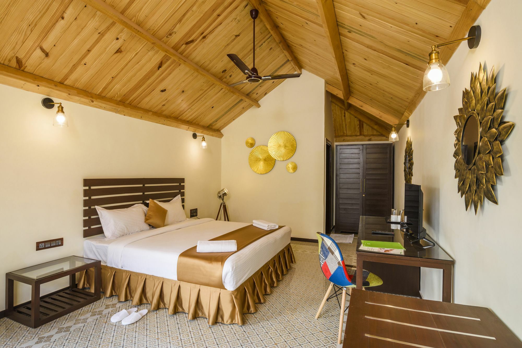 Stone Wood Resort, Mandrem Bagian luar foto